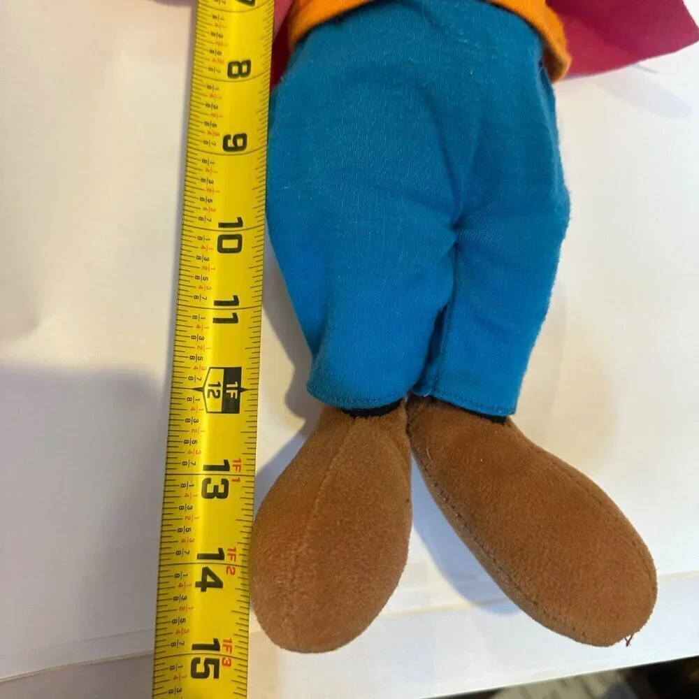 Vintage Disney Goofy Plush Doll Mickey Mouse Clubhouse Collectible Disneyland